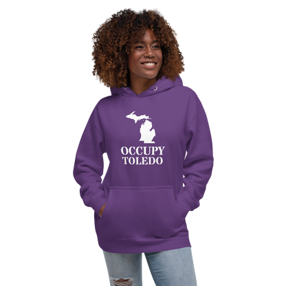 'Occupy Toledo' Unisex Premium Hoodie (w/ Corrected Michigan Outline)