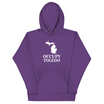 'Occupy Toledo' Unisex Premium Hoodie (w/ Corrected Michigan Outline)