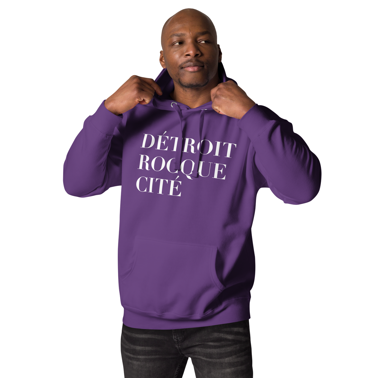 'Détroit Rocque Cité' Hoodie | Unisex Premium