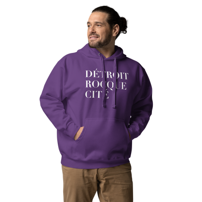 'Détroit Rocque Cité' Hoodie | Unisex Premium