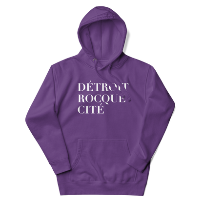 'Détroit Rocque Cité' Hoodie | Unisex Premium