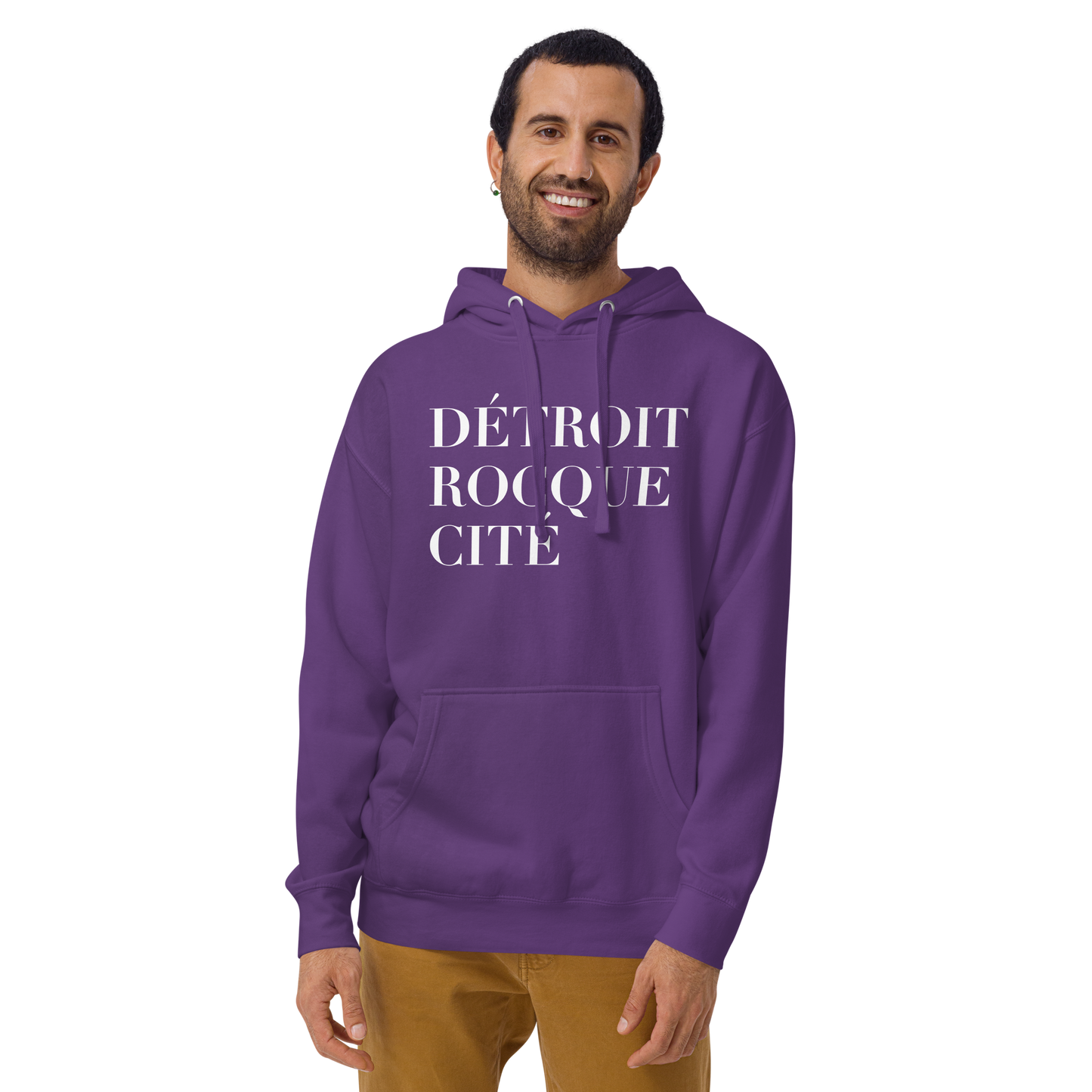 'Détroit Rocque Cité' Hoodie | Unisex Premium