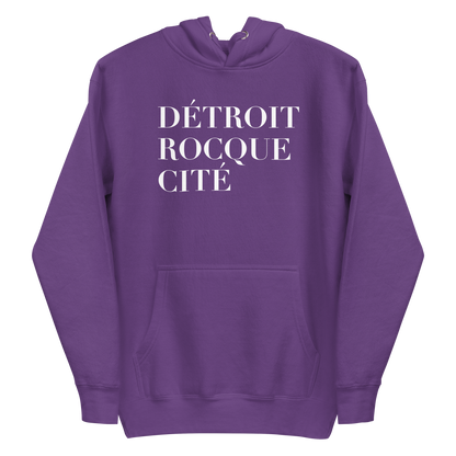 'Détroit Rocque Cité' Hoodie | Unisex Premium