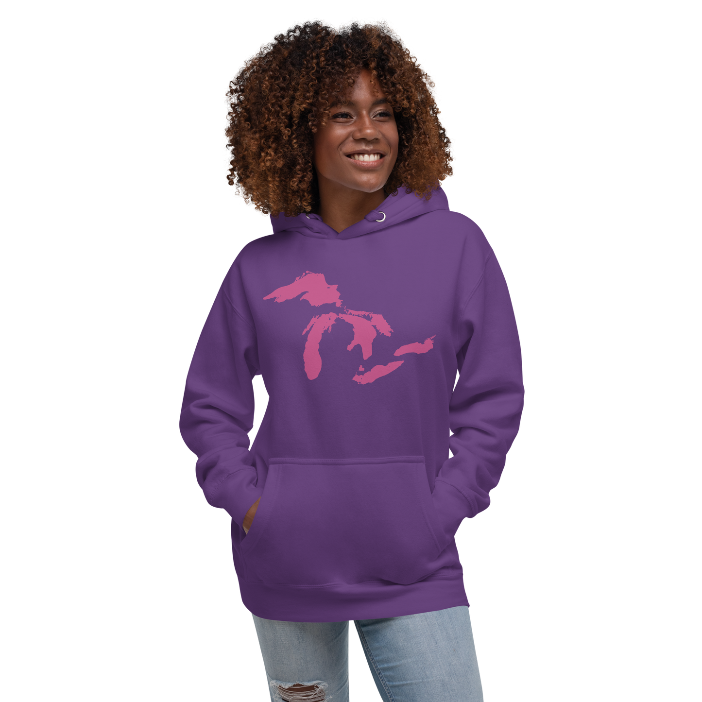 Great Lakes Hoodie (Apple Blossom Pink) | Unisex Premium