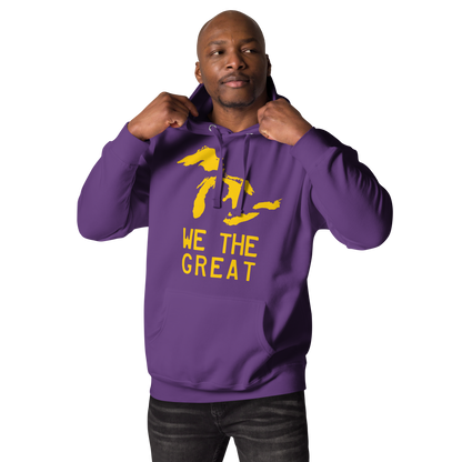 Great Lakes 'We the Great' Hoodie (Gold) | Unisex Premium