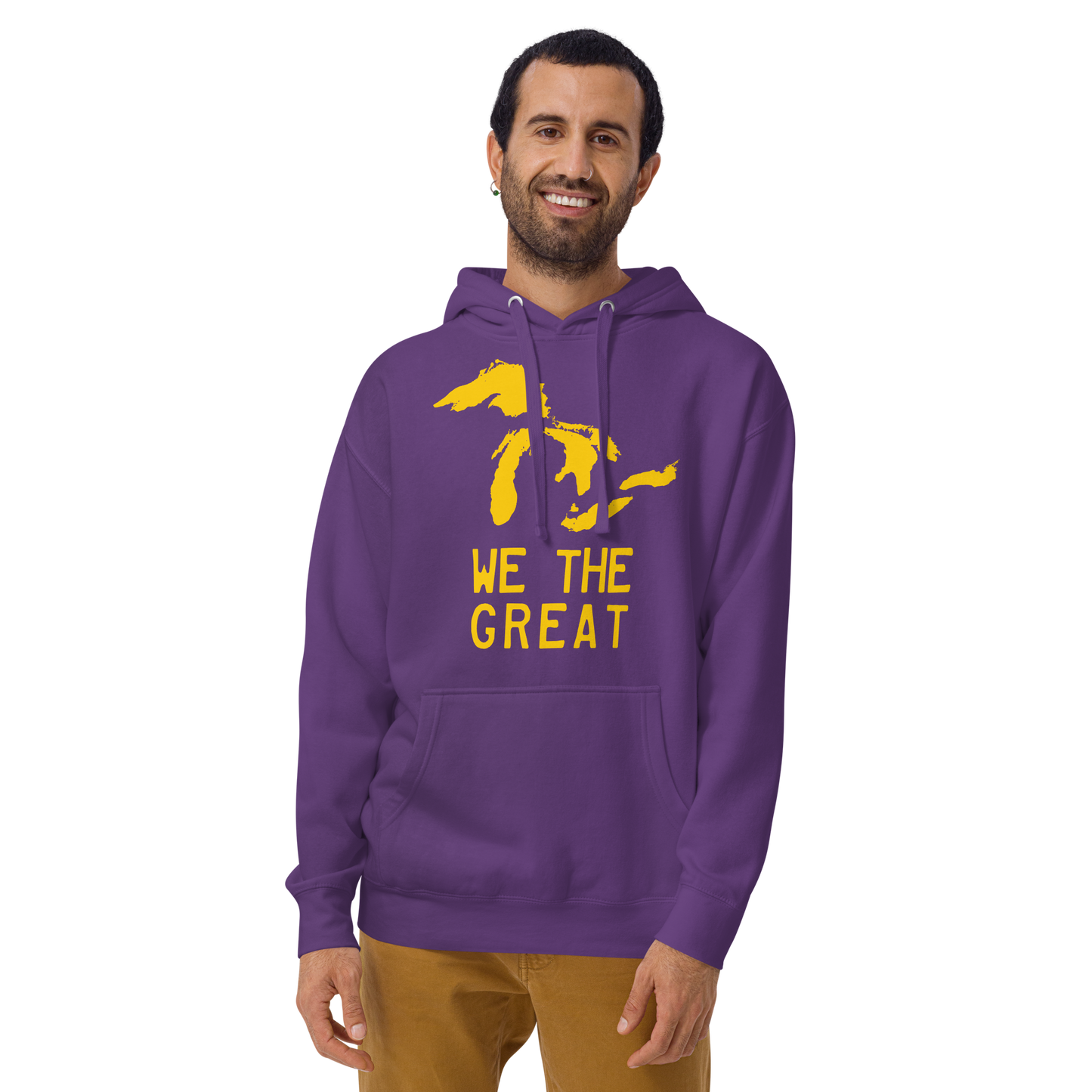 Great Lakes 'We the Great' Hoodie (Gold) | Unisex Premium