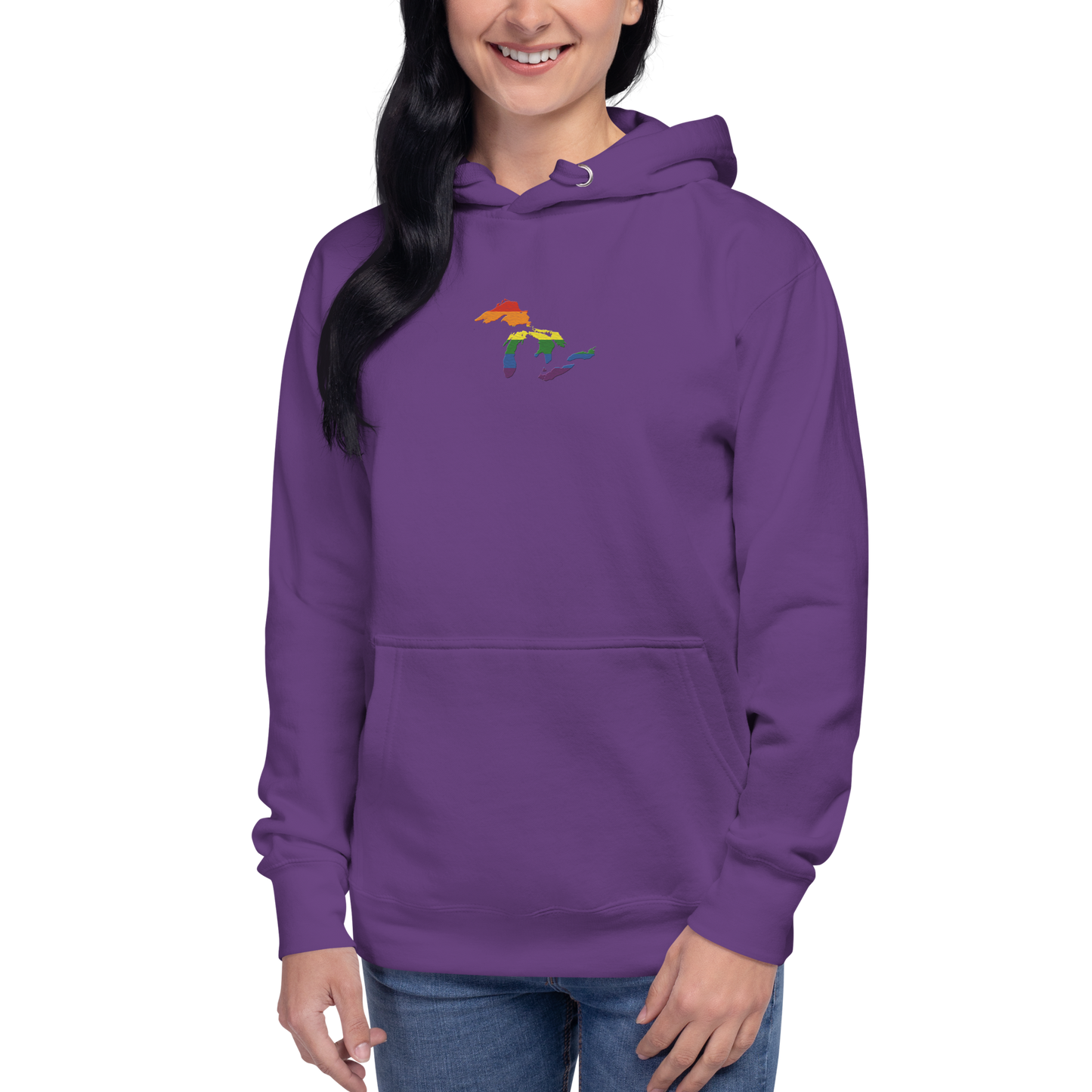 Great Lakes Hoodie (Rainbow Pride Edition) | Unisex Premium - Emb.