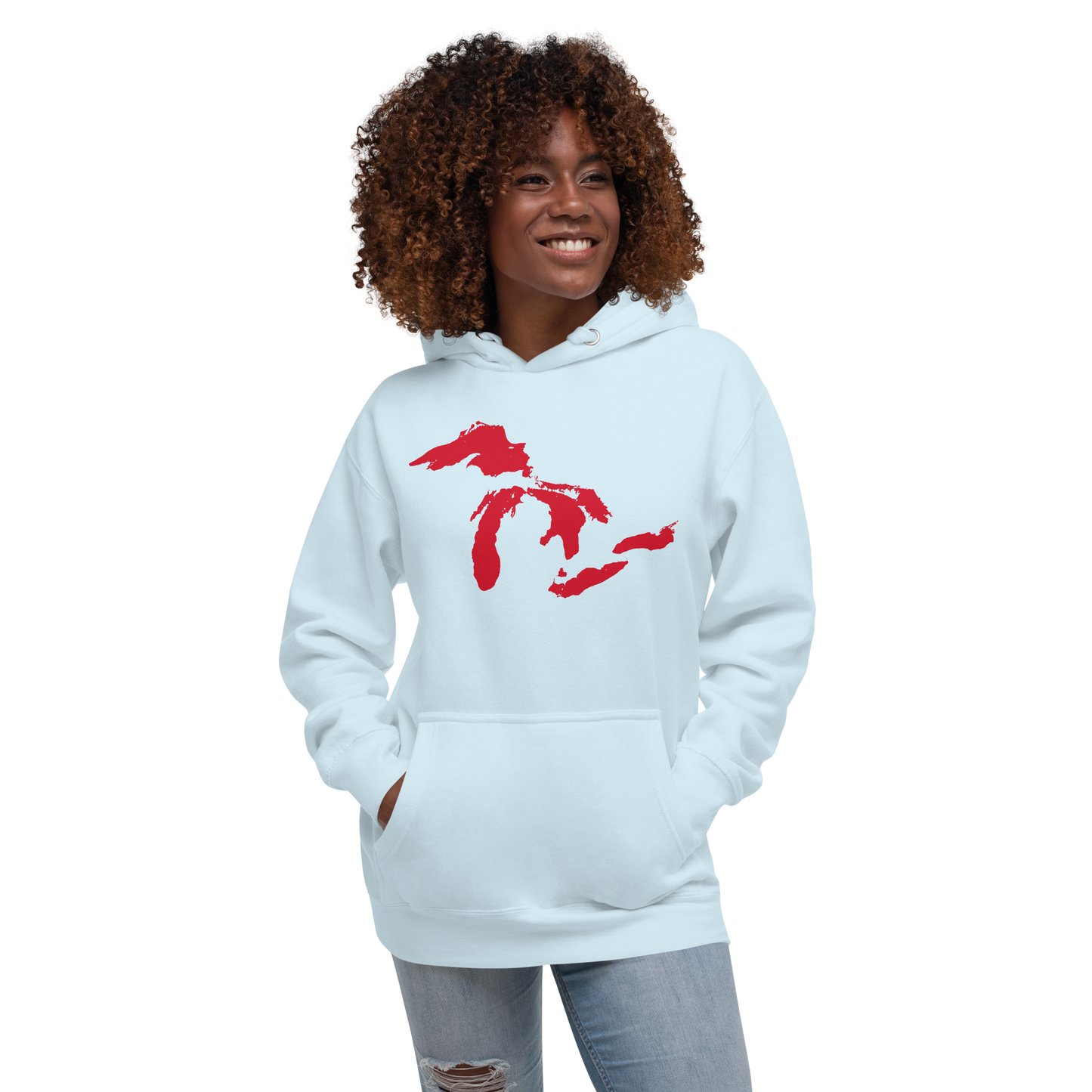 Great Lakes Hoodie (Aliform Red) | Unisex Premium