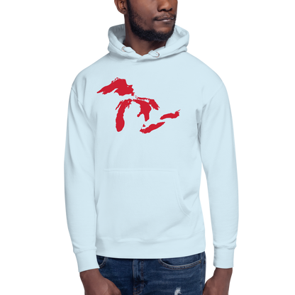 Great Lakes Hoodie (Aliform Red) | Unisex Premium