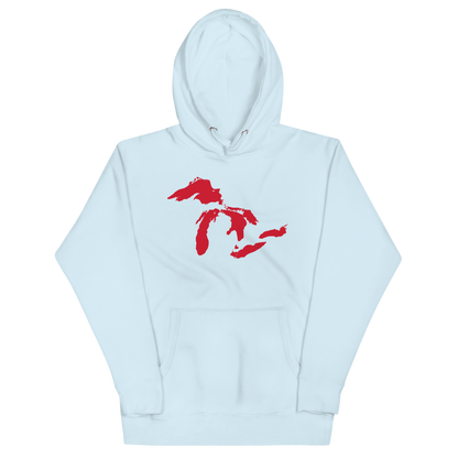 Great Lakes Hoodie (Aliform Red) | Unisex Premium