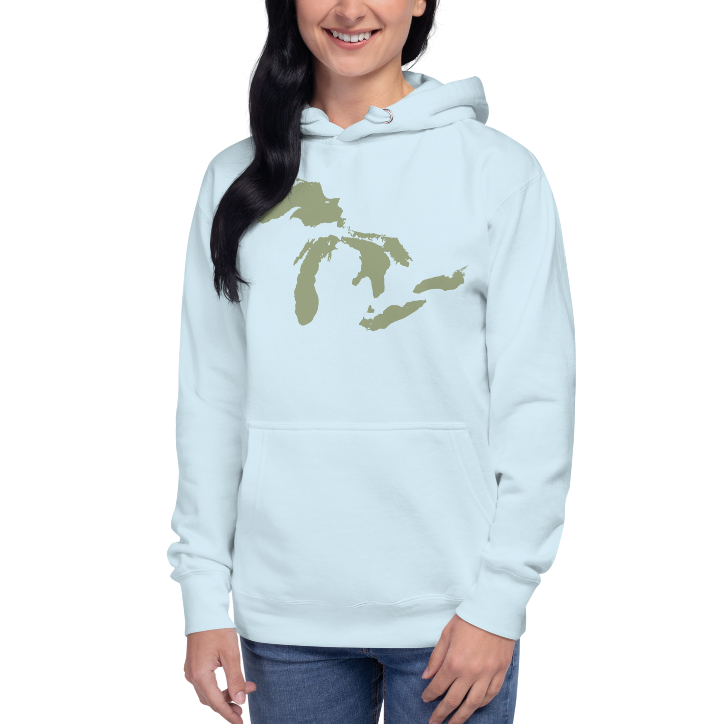 Great Lakes Hoodie (Beachgrass Green) | Unisex Premium