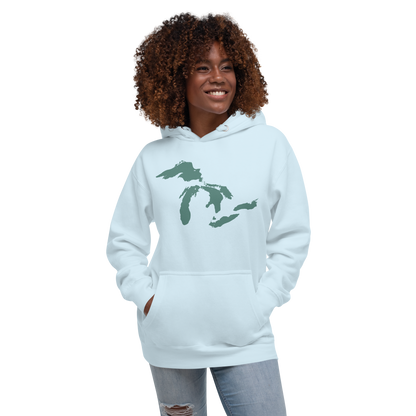 Great Lakes Hoodie (Copper Green) | Unisex Premium