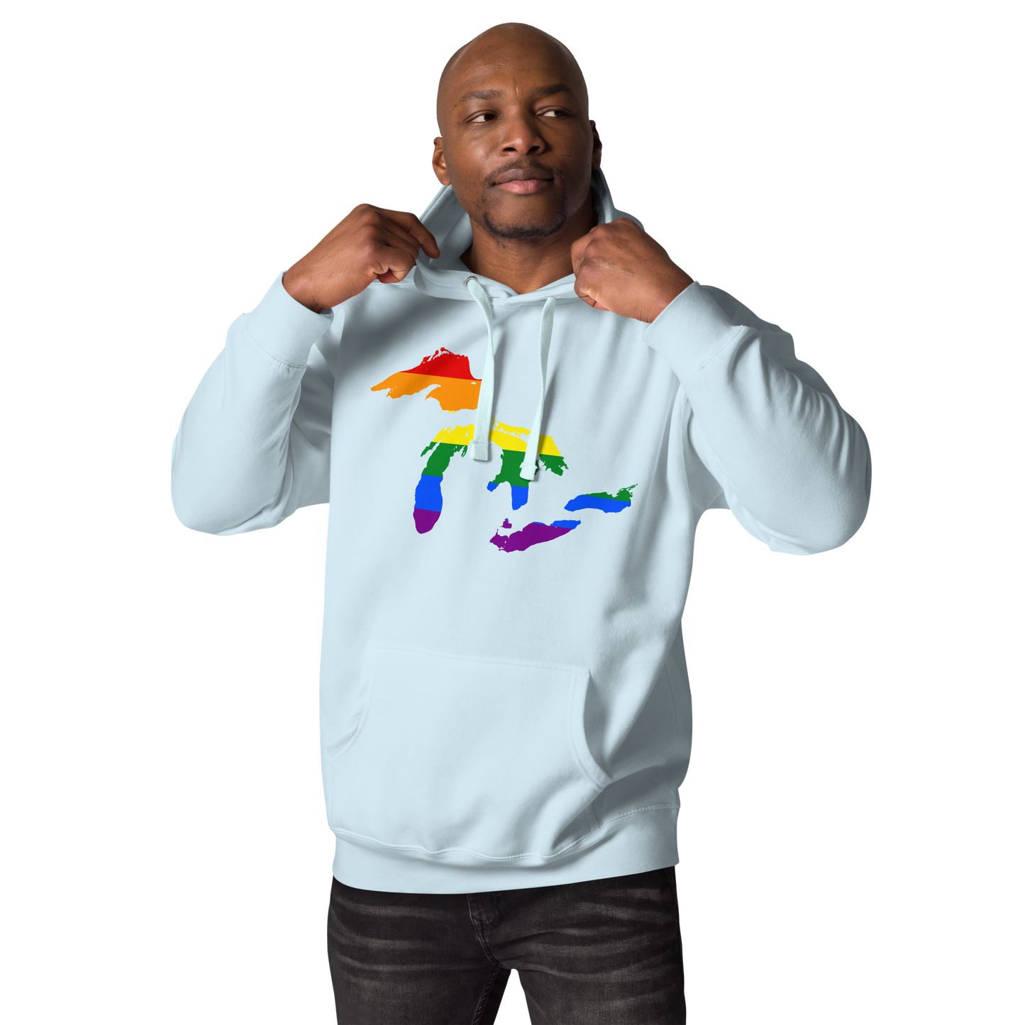 Great Lakes Hoodie (Rainbow Pride Edition) | Unisex Premium