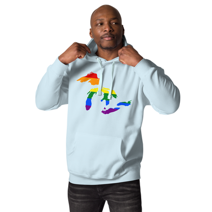 Great Lakes Hoodie (Rainbow Pride Edition) | Unisex Premium