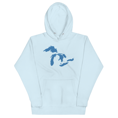 Great Lakes Hoodie (Superior Blue) | Unisex Premium