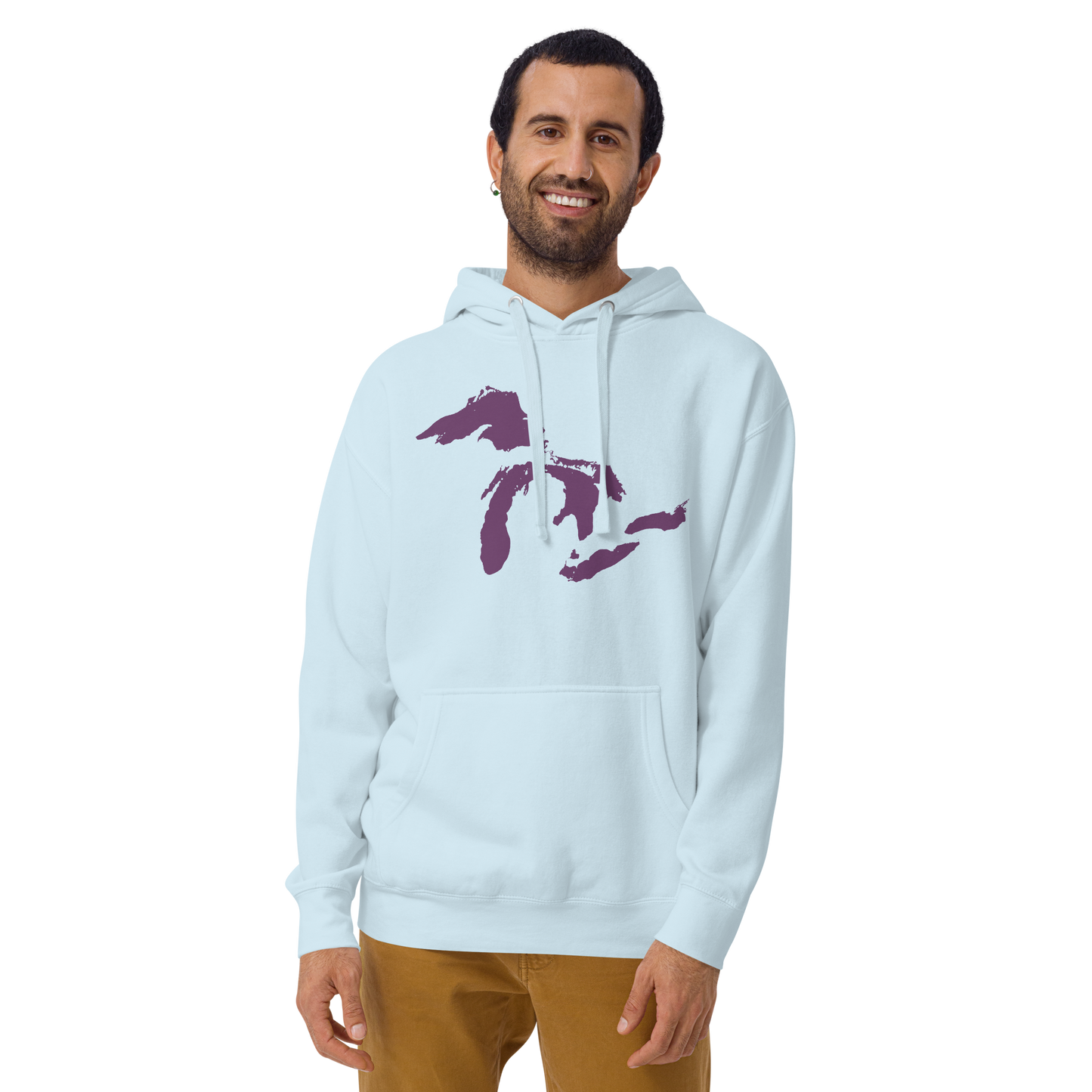 Great Lakes Hoodie (Plum) | Unisex Premium