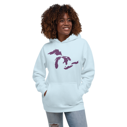 Great Lakes Hoodie (Plum) | Unisex Premium