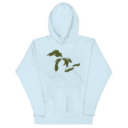 Great Lakes Hoodie (Army Green) | Unisex Premium