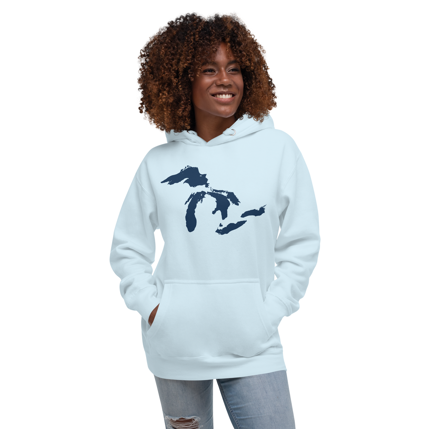 Great Lakes Hoodie (Navy) | Unisex Premium