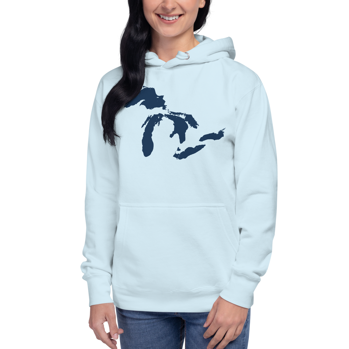 Great Lakes Hoodie (Navy) | Unisex Premium