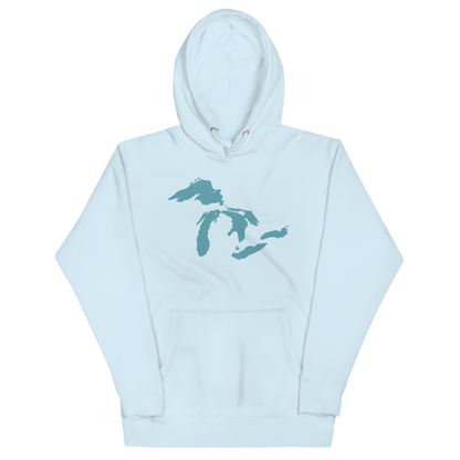 Great Lakes Hoodie (Huron Blue) | Unisex Premium