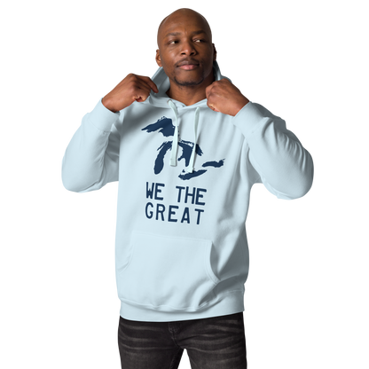 Great Lakes 'We the Great' Hoodie (Navy) | Unisex Premium