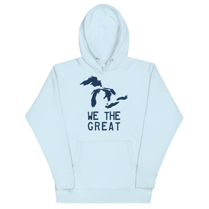 Great Lakes 'We the Great' Hoodie (Navy) | Unisex Premium