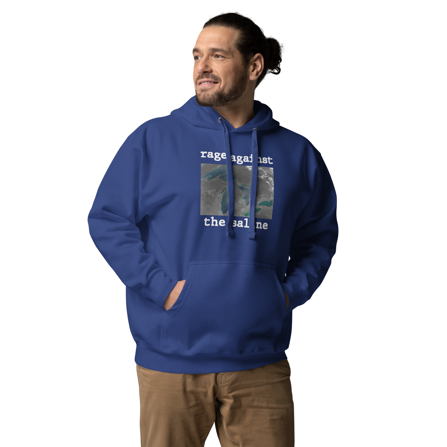 Great Lakes 'Rage Against the Saline' Hoodie | Unisex Premium