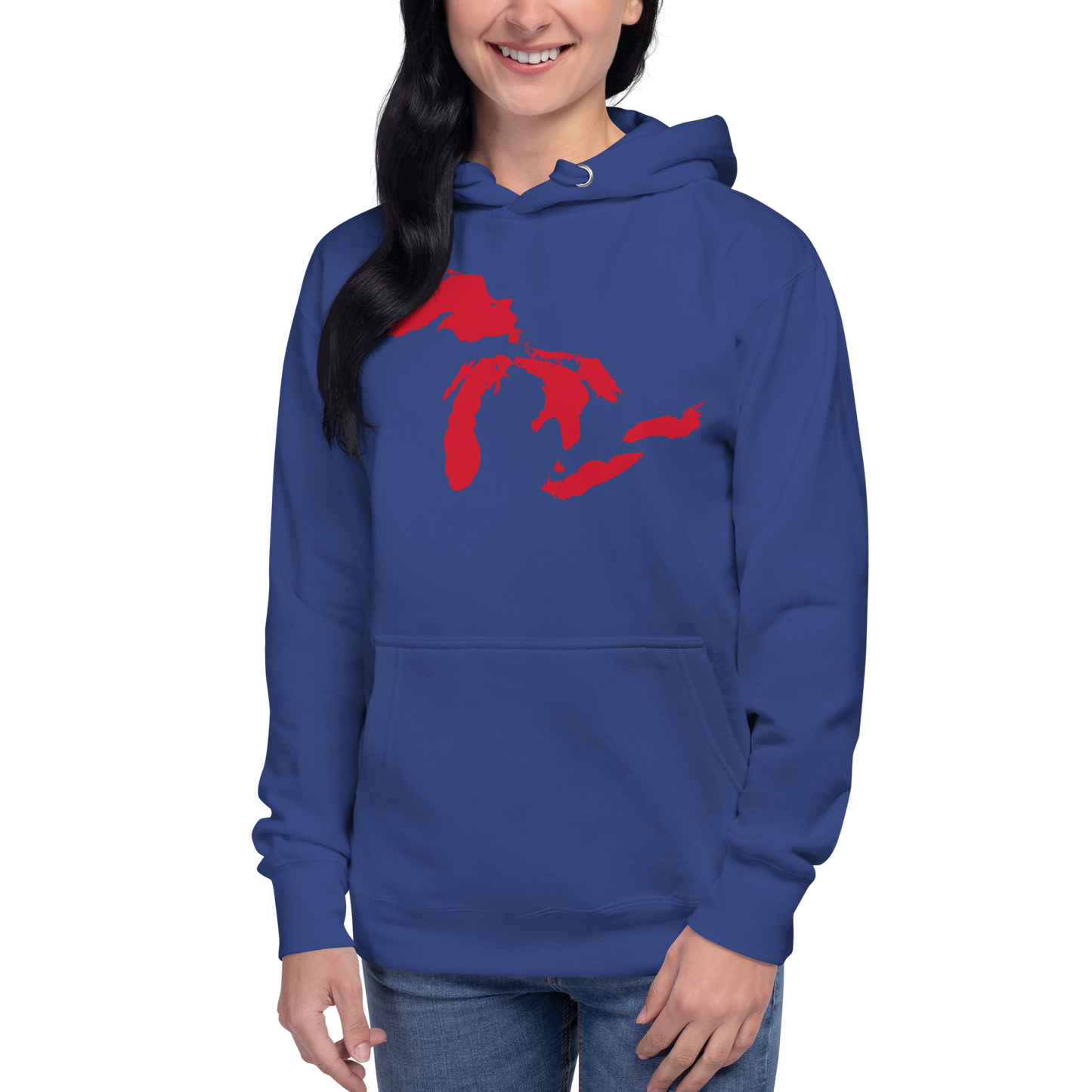 Great Lakes Hoodie (Aliform Red) | Unisex Premium