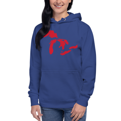 Great Lakes Hoodie (Aliform Red) | Unisex Premium