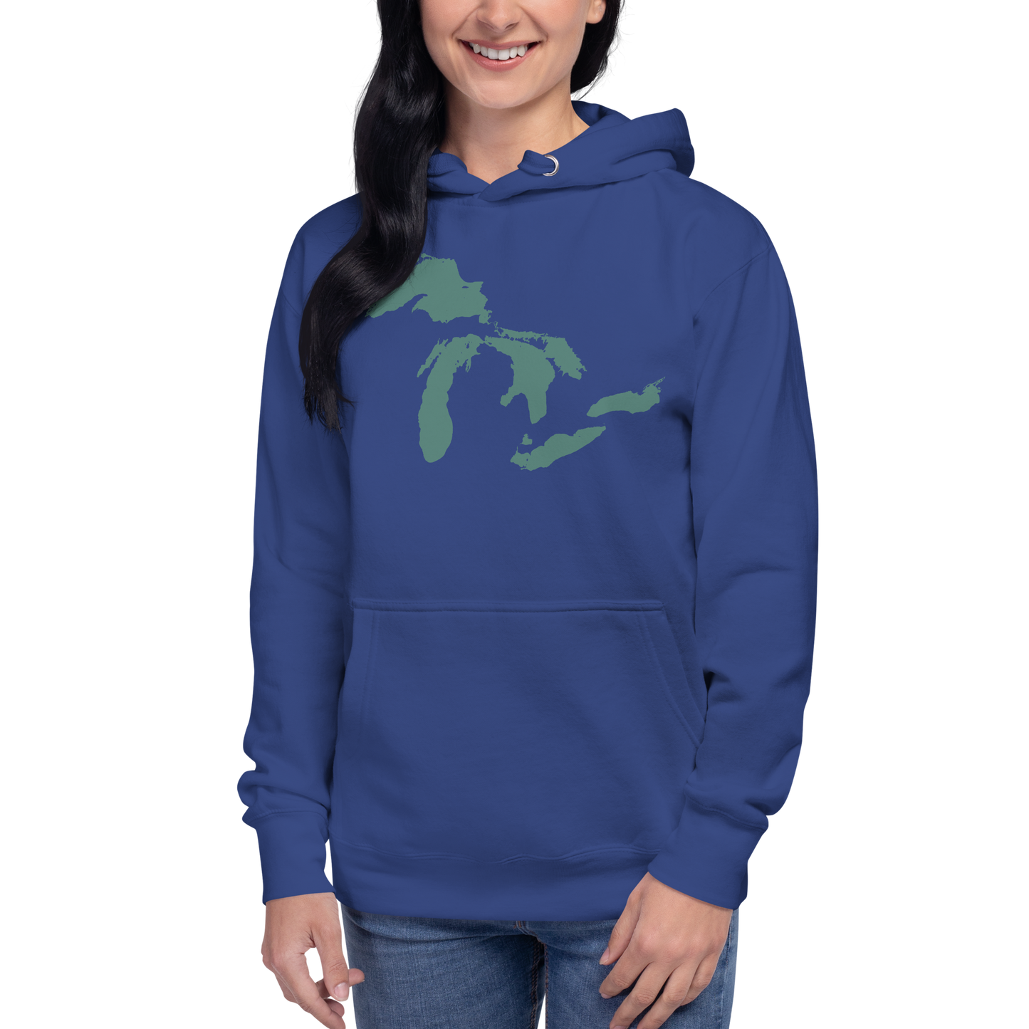 Great Lakes Hoodie (Copper Green) | Unisex Premium