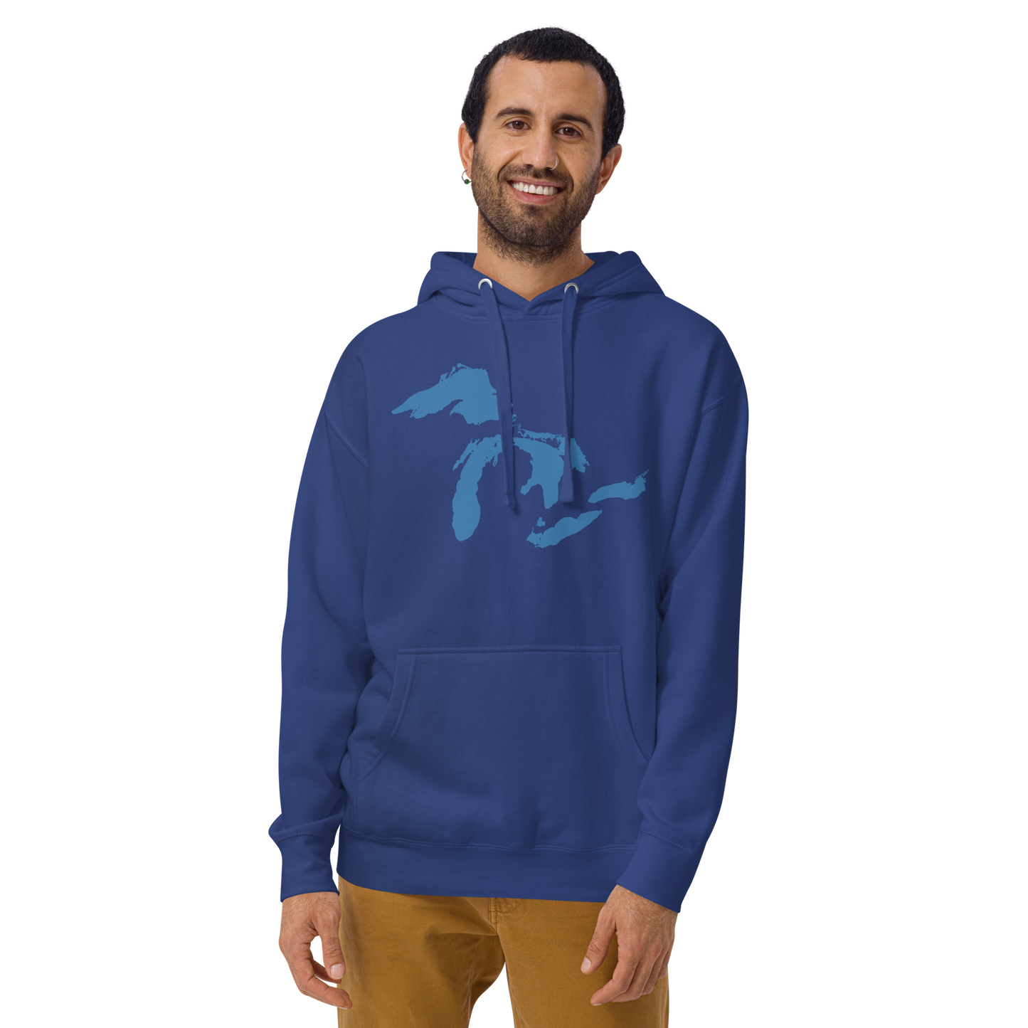 Great Lakes Hoodie (Superior Blue) | Unisex Premium