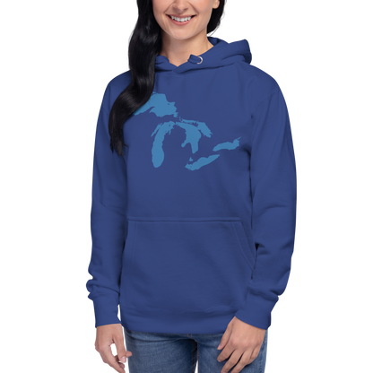 Great Lakes Hoodie (Superior Blue) | Unisex Premium