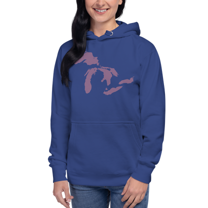 Great Lakes Hoodie (Plum) | Unisex Premium