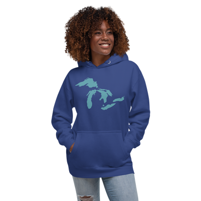 Great Lakes Hoodie (Huron Blue) | Unisex Premium