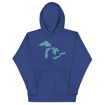 Great Lakes Hoodie (Huron Blue) | Unisex Premium