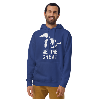 Great Lakes 'We the Great' Hoodie (Birch Bark White) | Unisex Premium