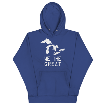 Great Lakes 'We the Great' Hoodie (Birch Bark White) | Unisex Premium