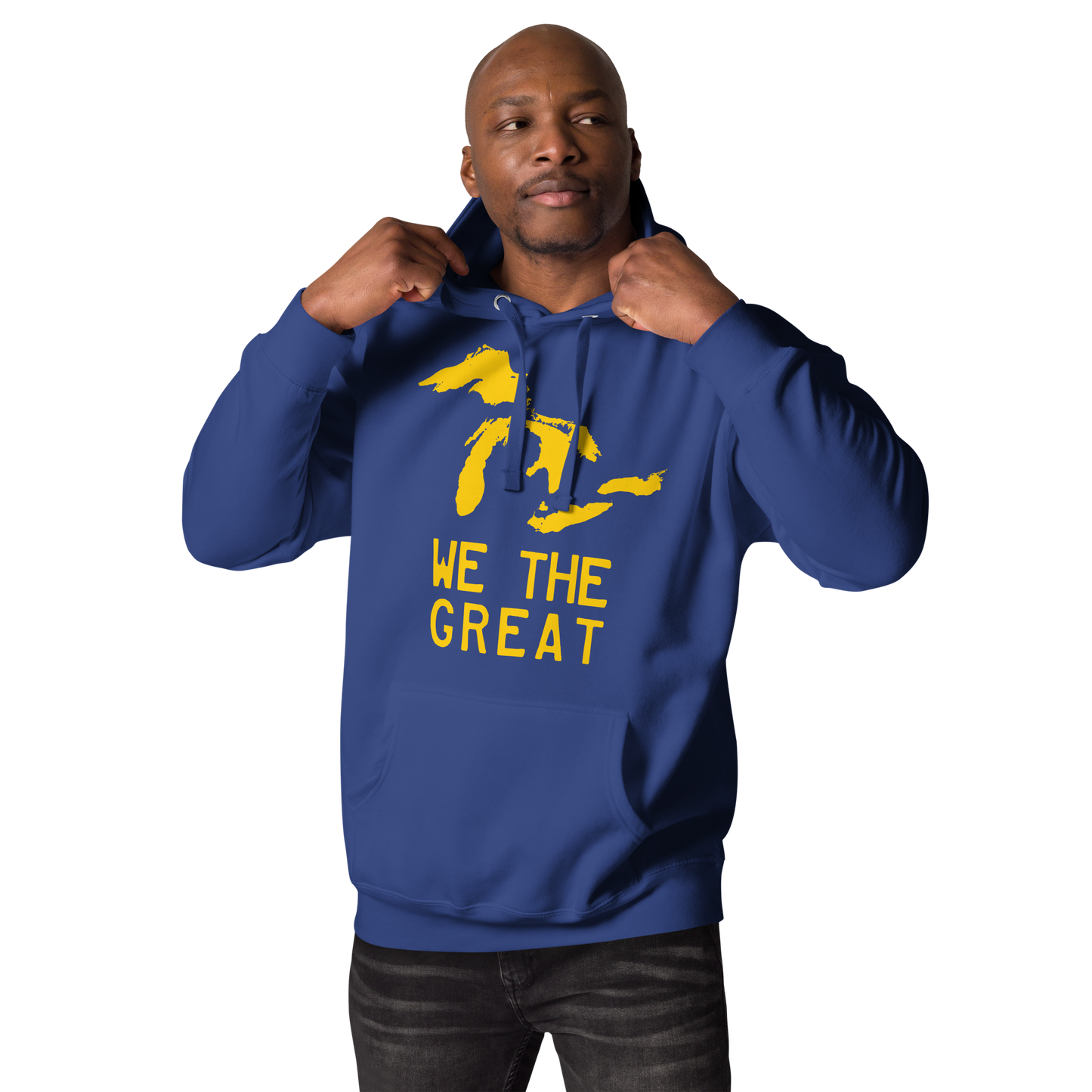 Great Lakes 'We the Great' Hoodie (Gold) | Unisex Premium