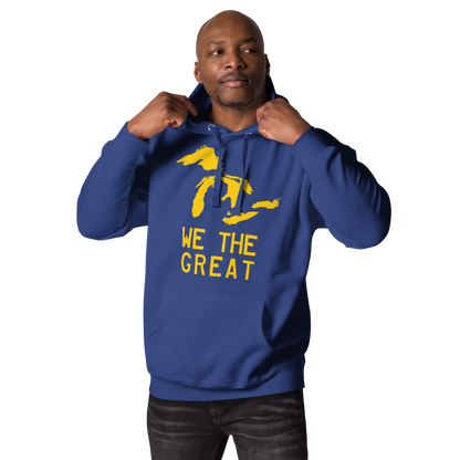 Great Lakes 'We the Great' Hoodie (Gold) | Unisex Premium