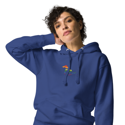 Great Lakes Hoodie (Rainbow Pride Edition) | Unisex Premium - Emb.