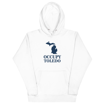 'Occupy Toledo' Unisex Premium Hoodie (w/ Corrected Michigan Outline)