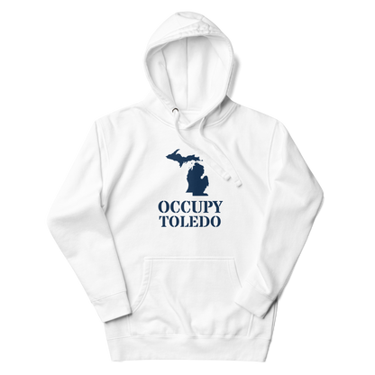 'Occupy Toledo' Unisex Premium Hoodie (w/ Corrected Michigan Outline)