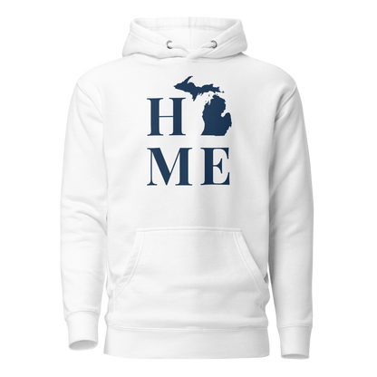 Michigan 'Home' Unisex Premium Hoodie (Serif Font)