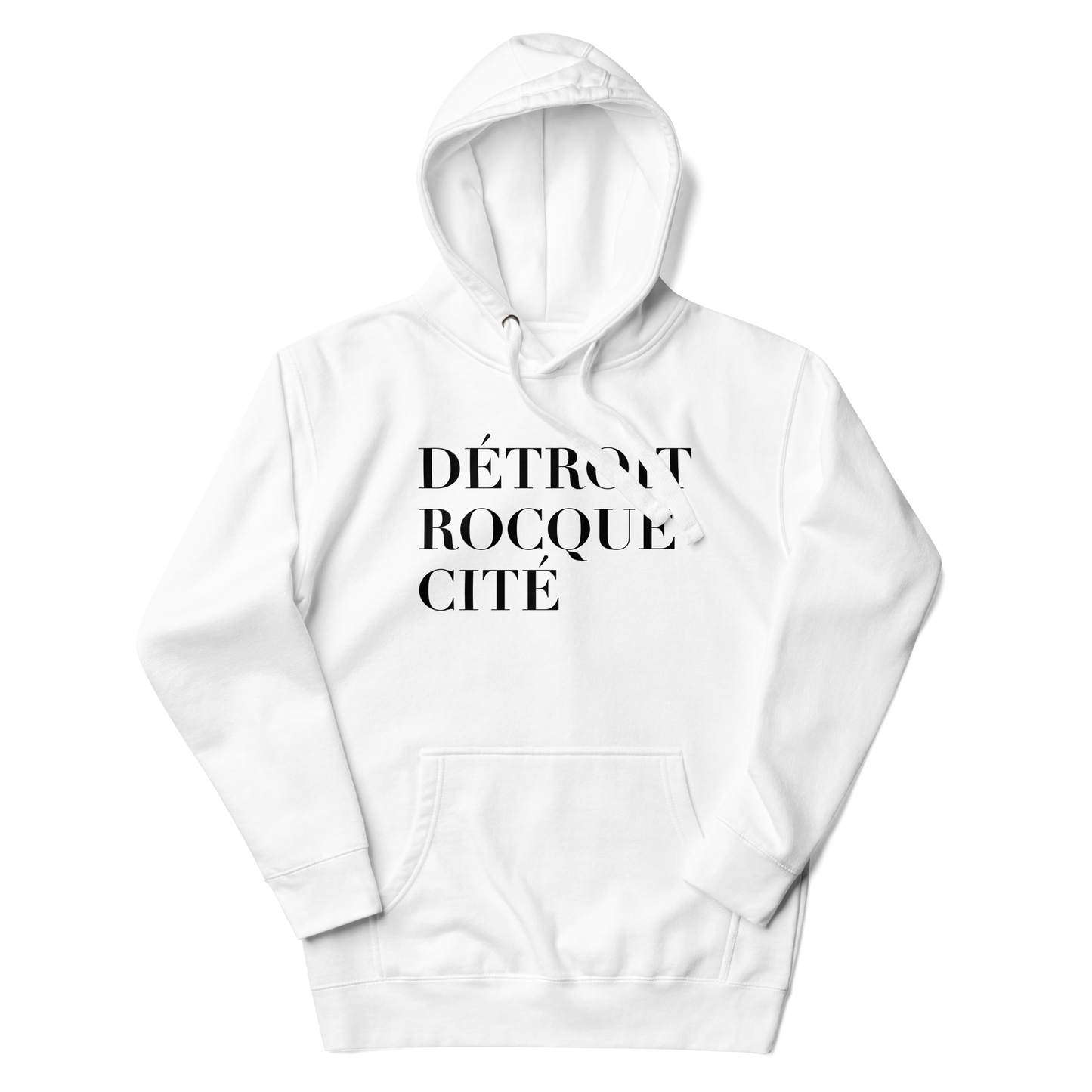 'Détroit Rocque Cité' Hoodie | Unisex Premium