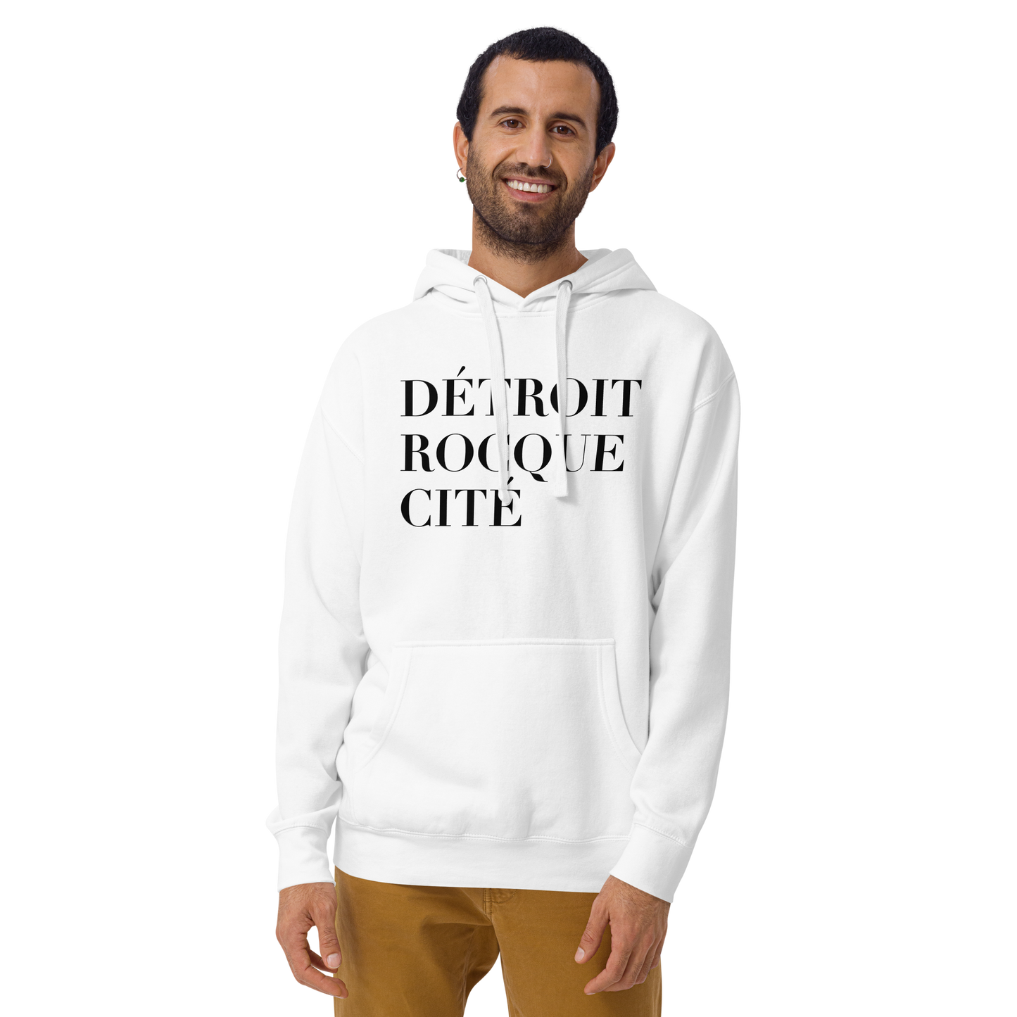 'Détroit Rocque Cité' Hoodie | Unisex Premium