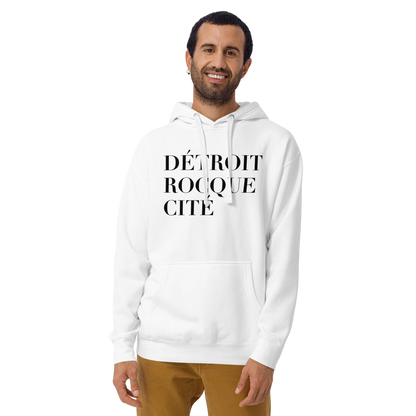 'Détroit Rocque Cité' Hoodie | Unisex Premium