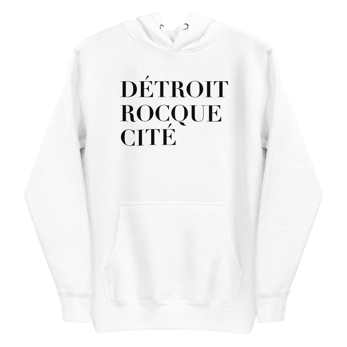 'Détroit Rocque Cité' Hoodie | Unisex Premium