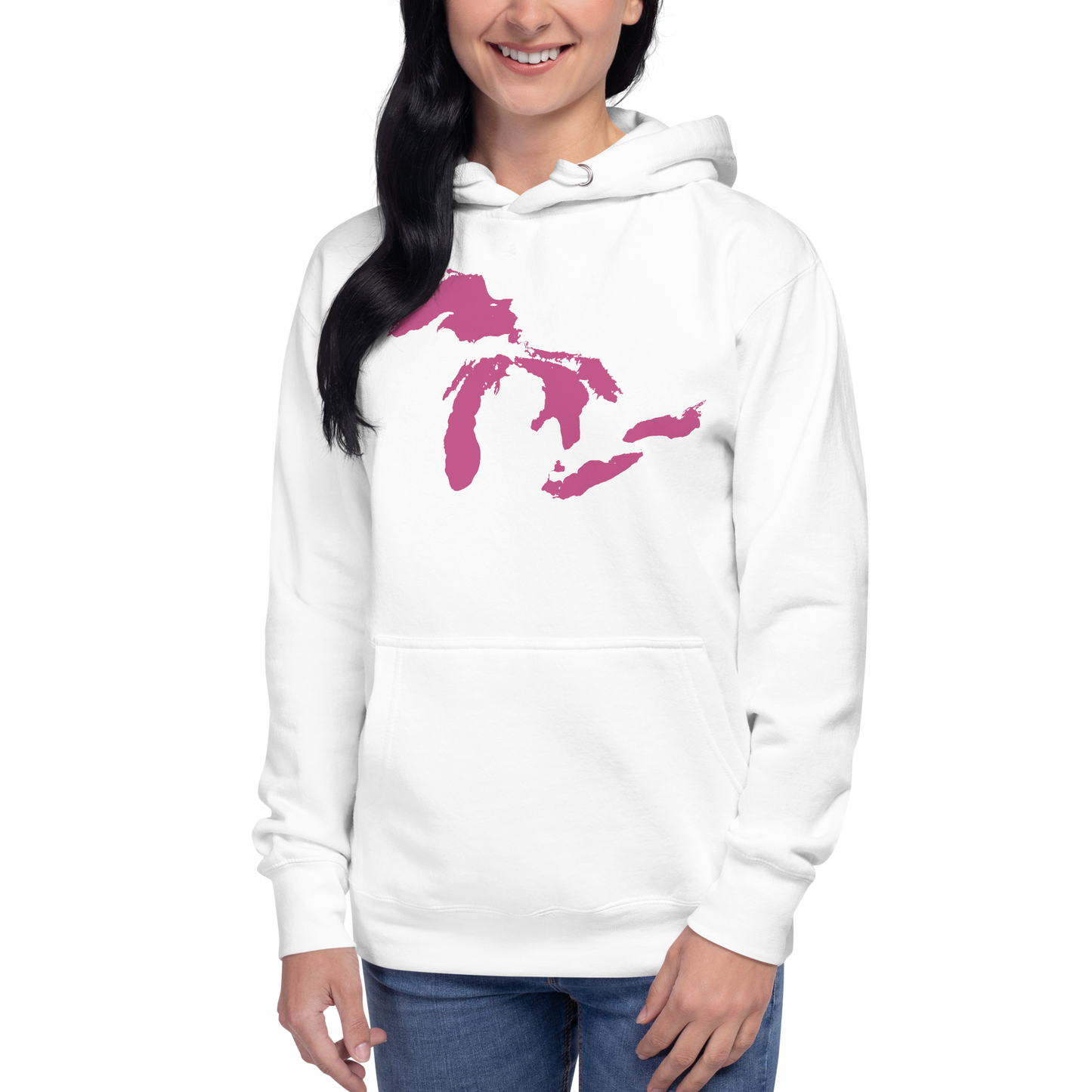 Great Lakes Hoodie (Apple Blossom Pink) | Unisex Premium