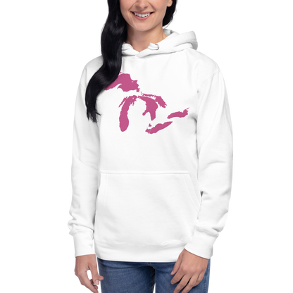 Great Lakes Hoodie (Apple Blossom Pink) | Unisex Premium